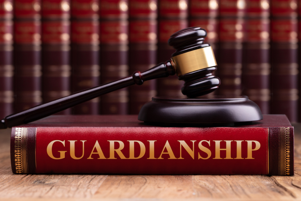 Florida attorney reviewing guardianship paperwork for court removal case